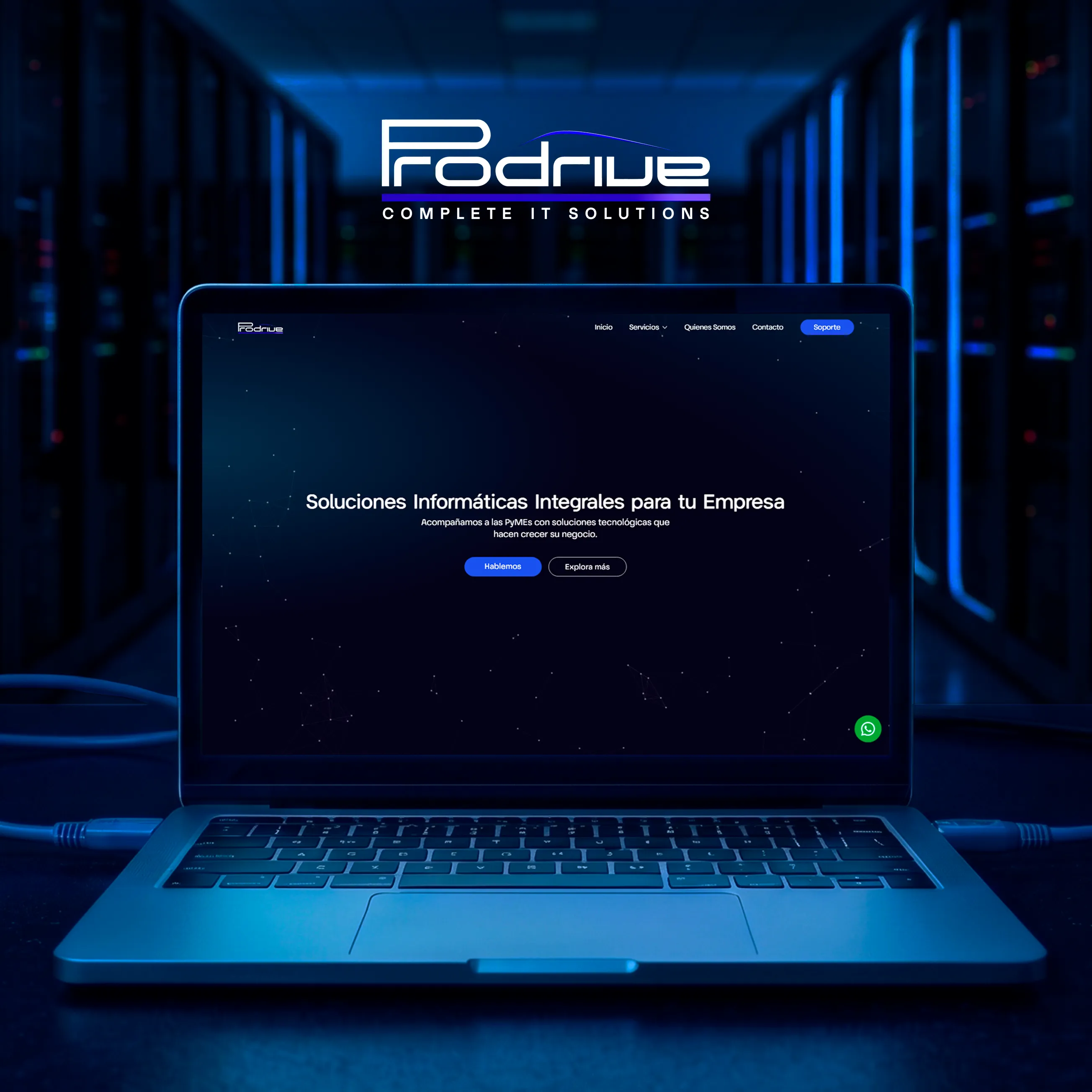 Vista principal del proyecto ProDrive